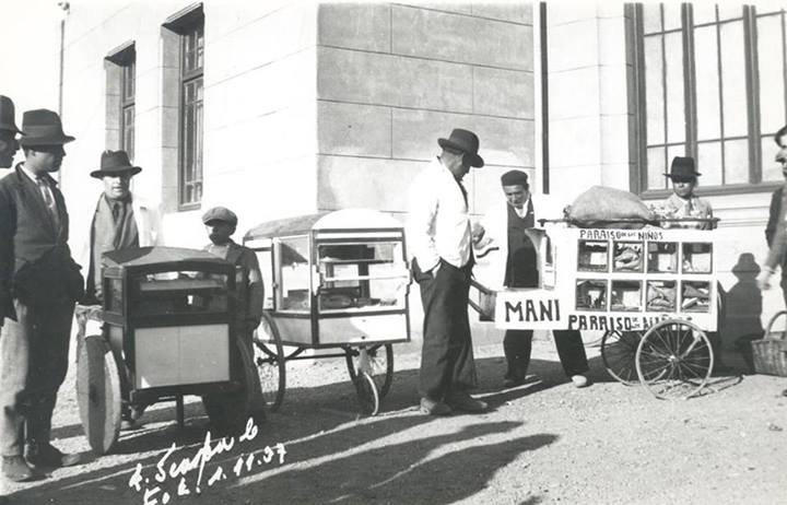 Entrada Cementerio Punta Arenas en 1937