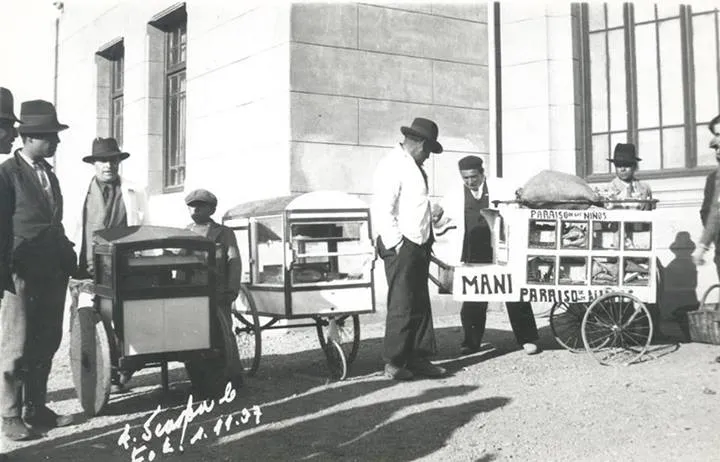 Entrada Cementerio Punta Arenas en 1937