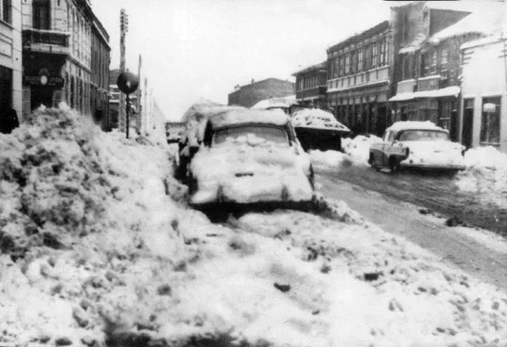Calle José Nogueira de Pta. Arenas en 1958
