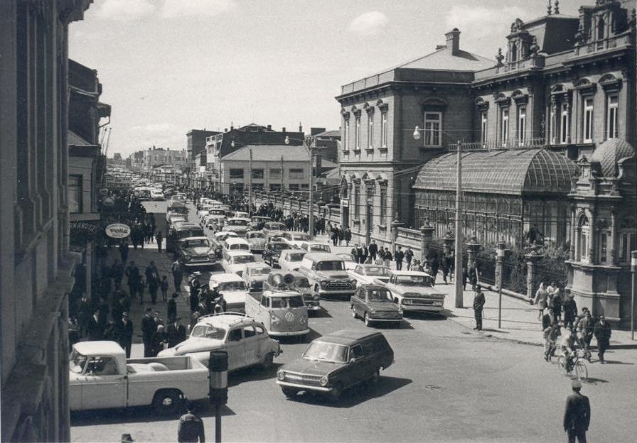 Calle Bories de Punta Arenas en 1962