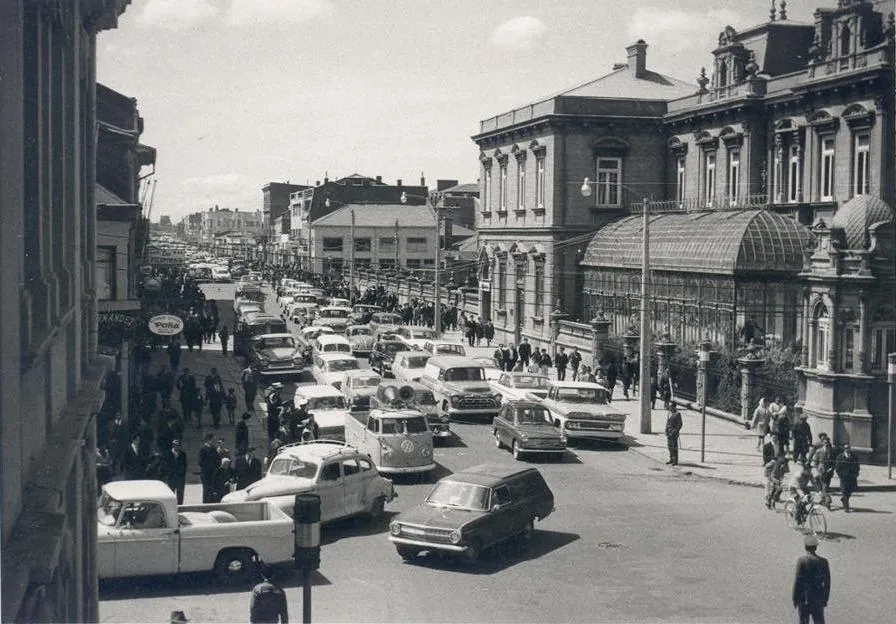 Calle Bories de Punta Arenas en 1962