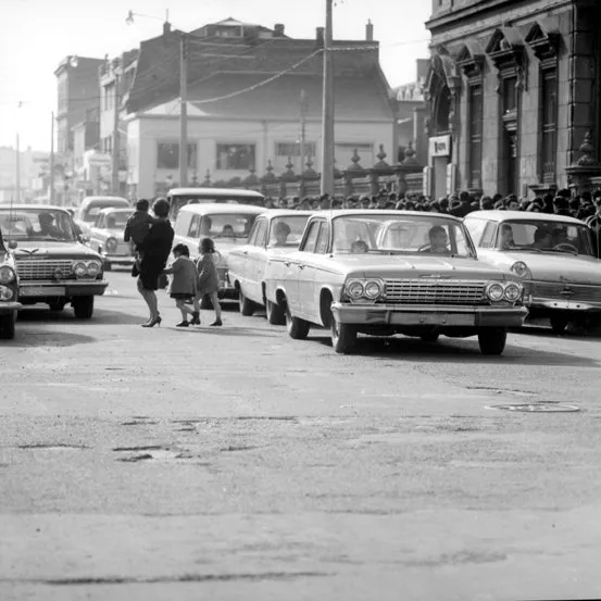 Calle Bories de Punta Arenas en 1963
