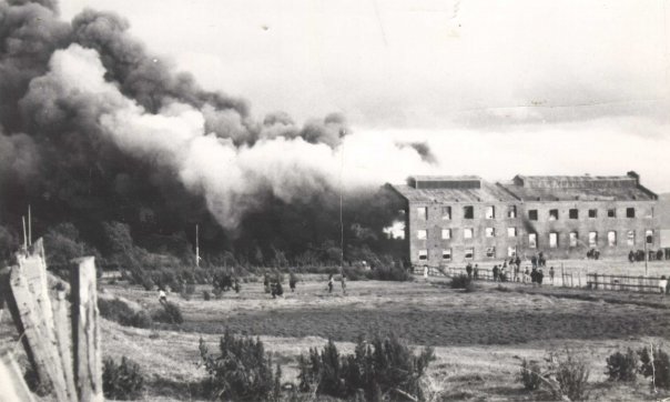 Incendio Frigorífico Natales en 1970