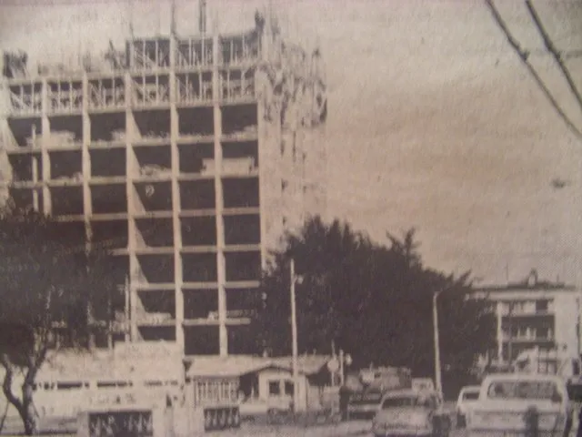 Construcción edificio Don Bosco de Pta. Arenas, 1969