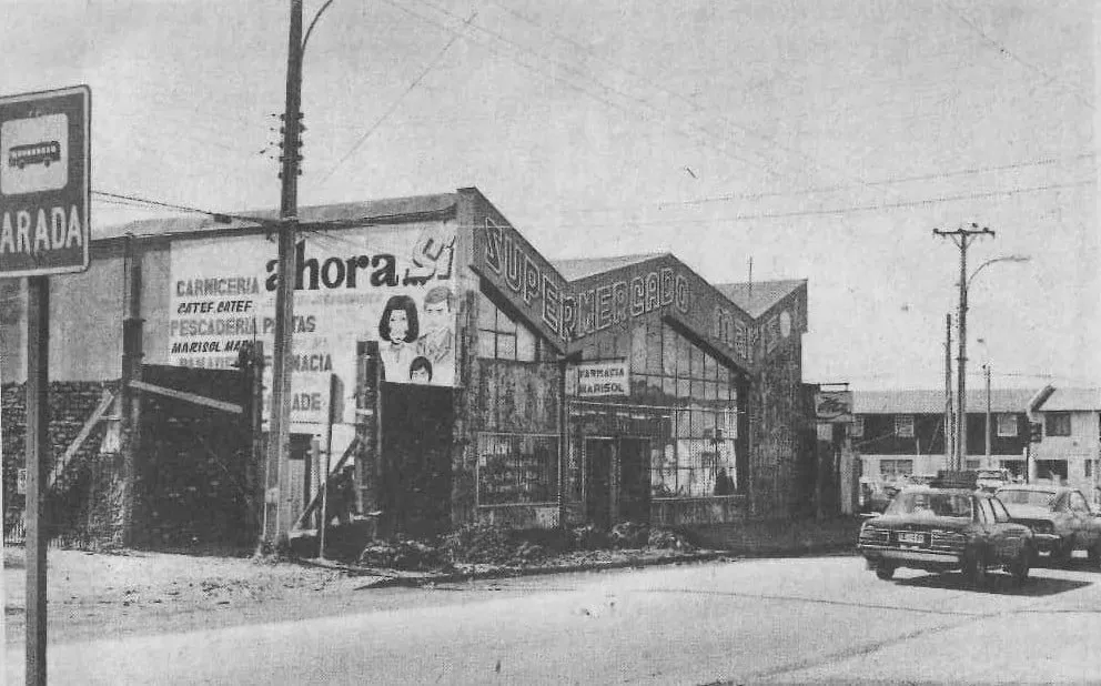 Supermercado Marisol de Punta Arenas en 1986
