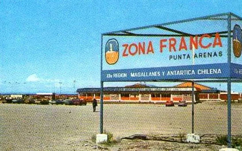 Zona Franca de Punta Arenas en 1978