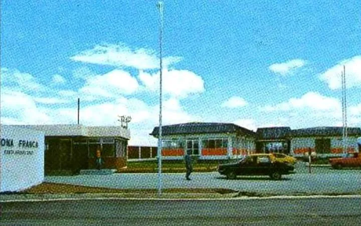Zona Franca de Punta Arenas en 1978