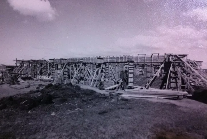 Construcción Zona Franca, Punta Arenas 1977