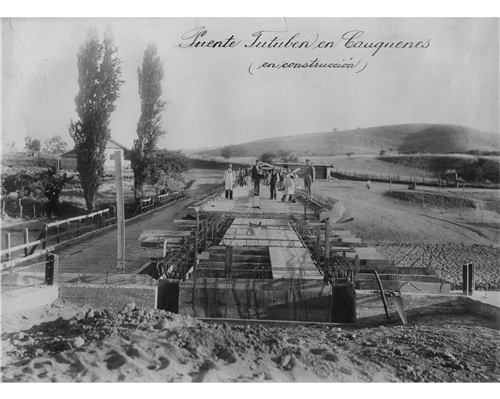 Puente Tutuvén en 1910