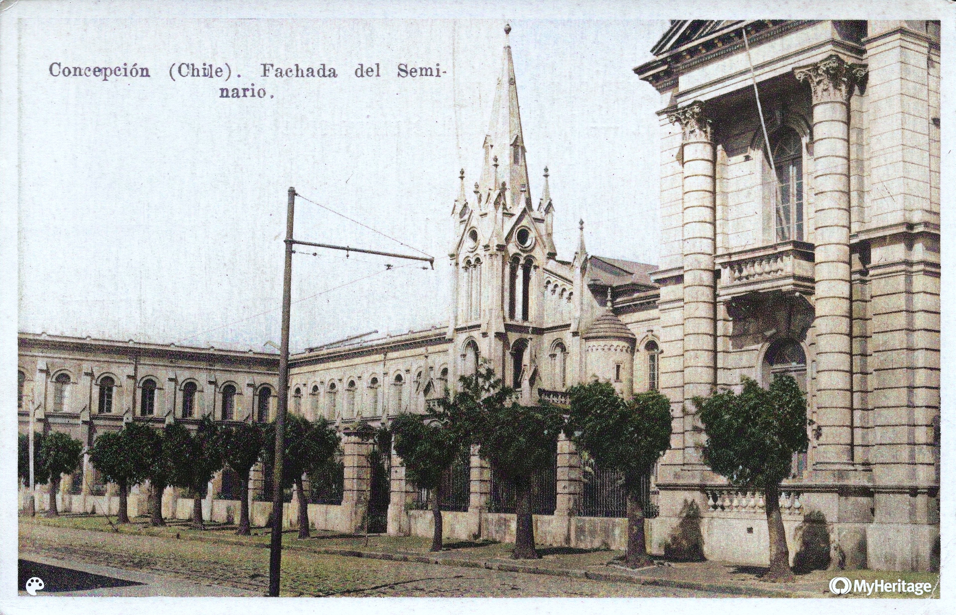 Antiguo Seminario Conciliar de Concepción, 1925