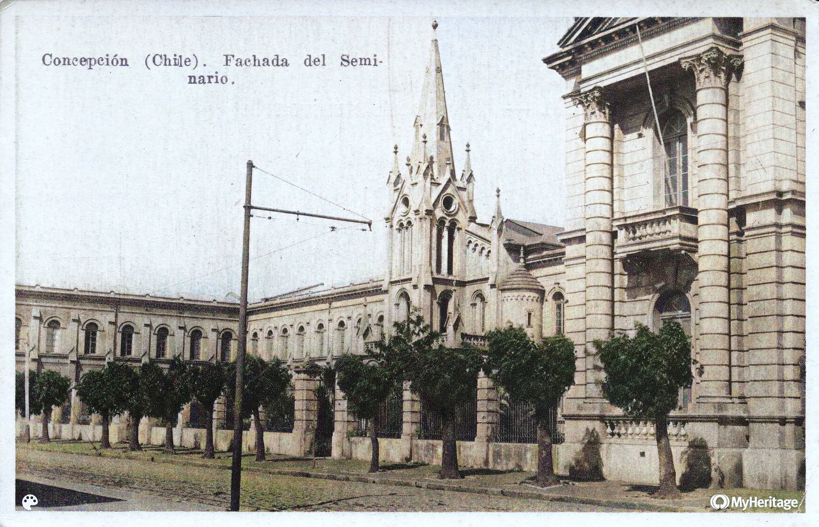 Antiguo Seminario Conciliar de Concepción, 1925