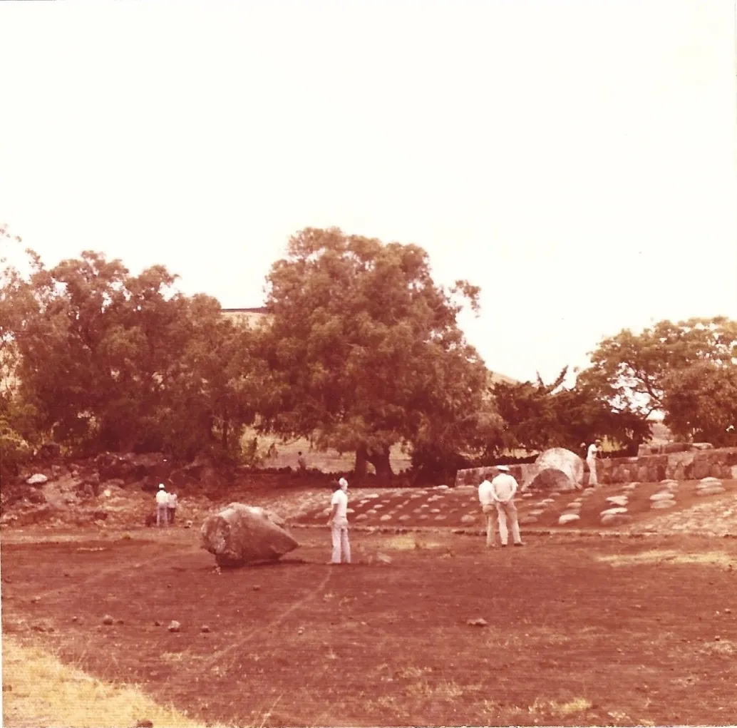 Ahu en Rapa Nui, 1970