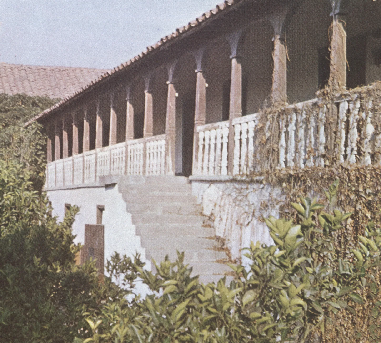 Casona Lo Contador en 1990