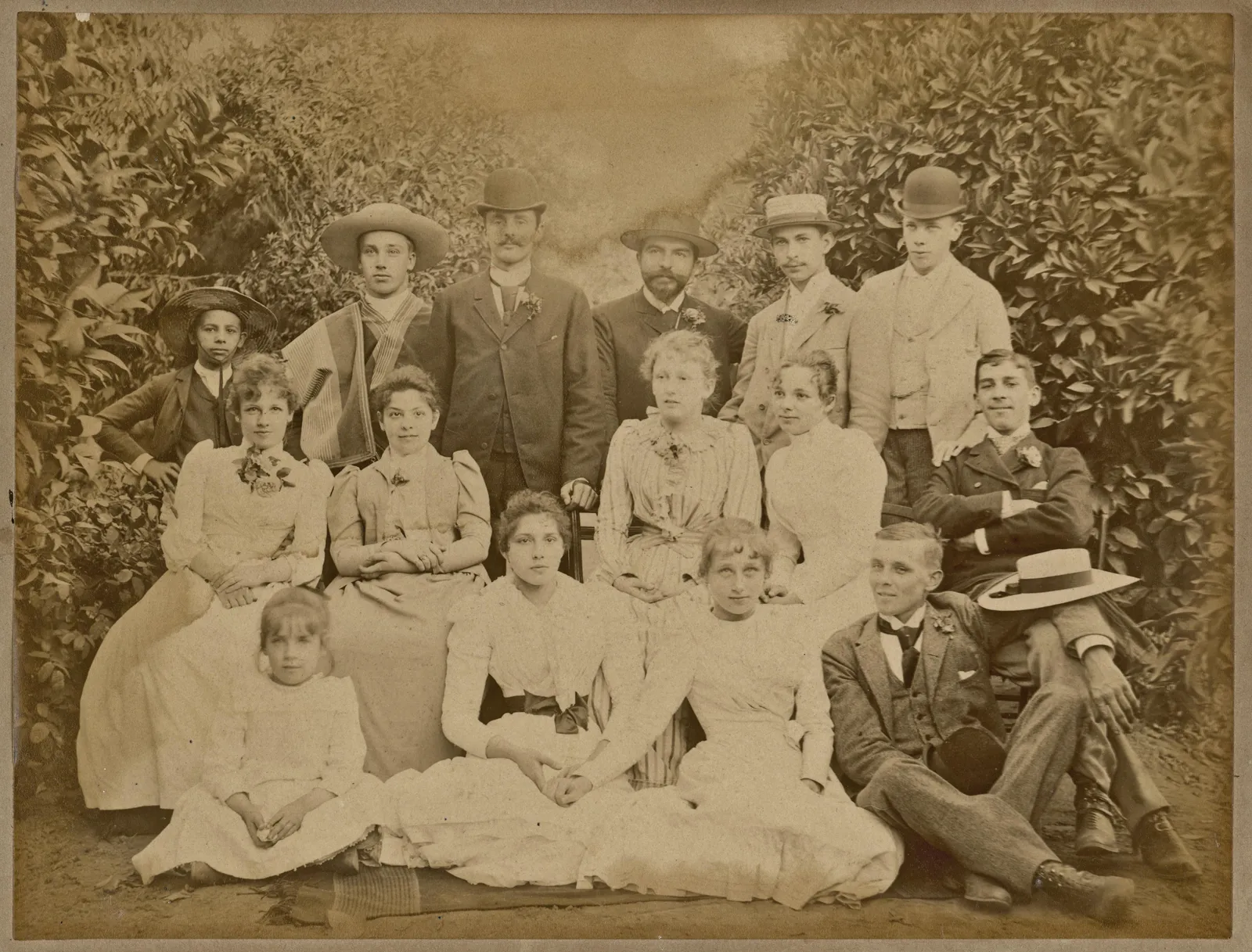 Familia, cercanías de Limache 1888