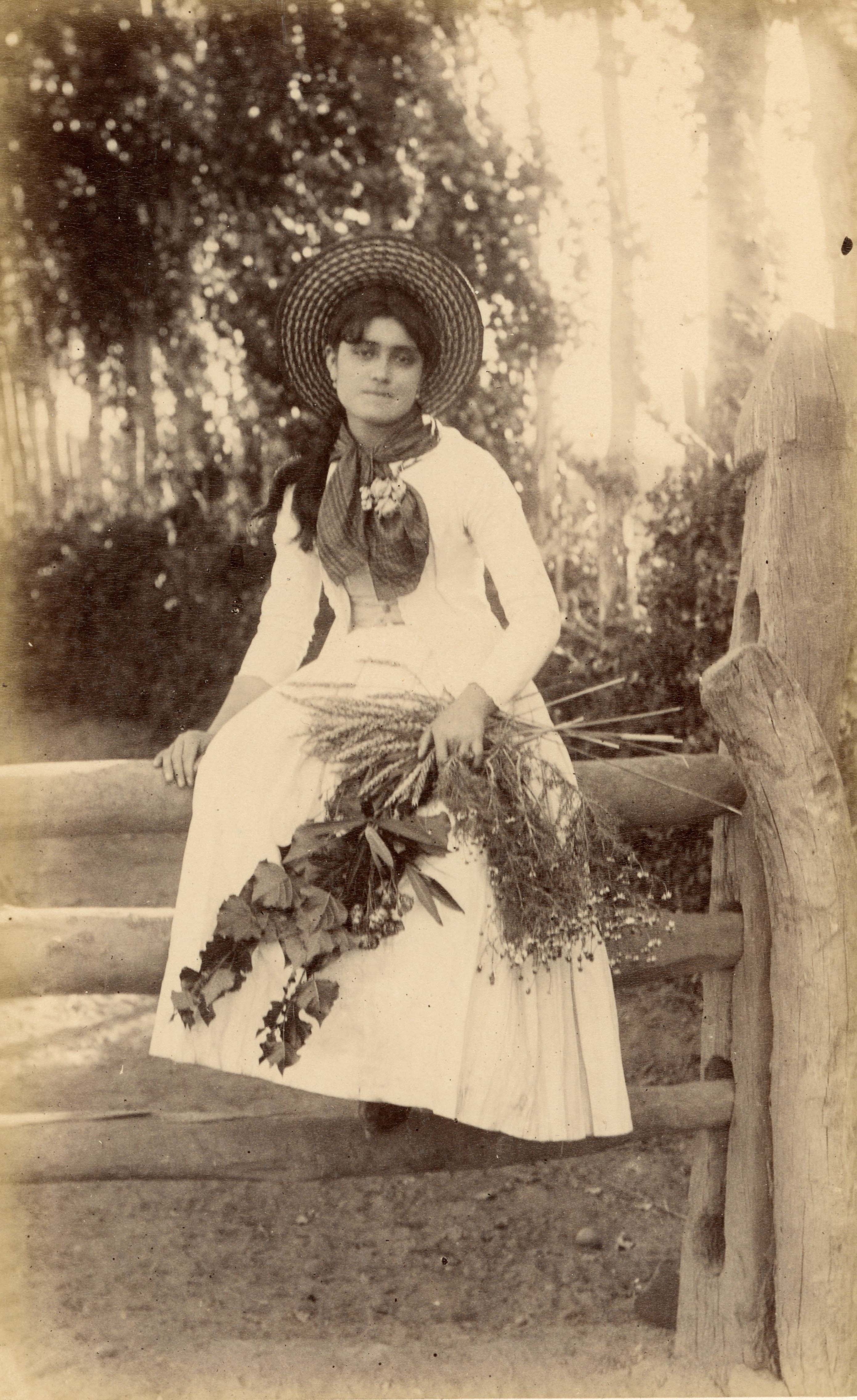 Retrato de mujer, zona central, 1888