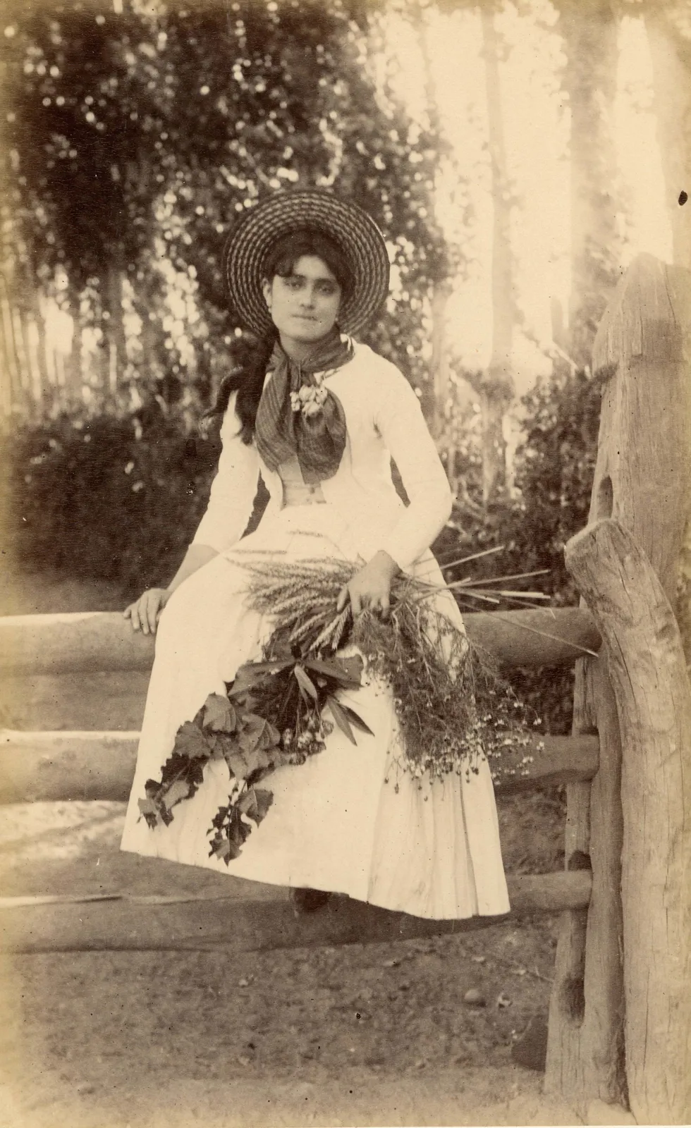 Retrato de mujer, zona central, 1888