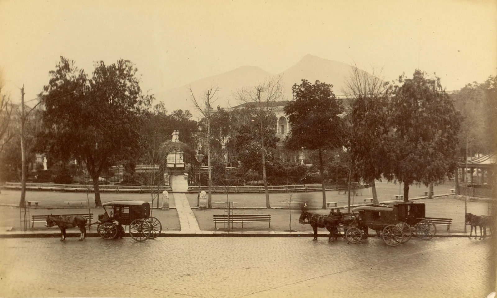 Plaza de Armas de Santiago, 1888