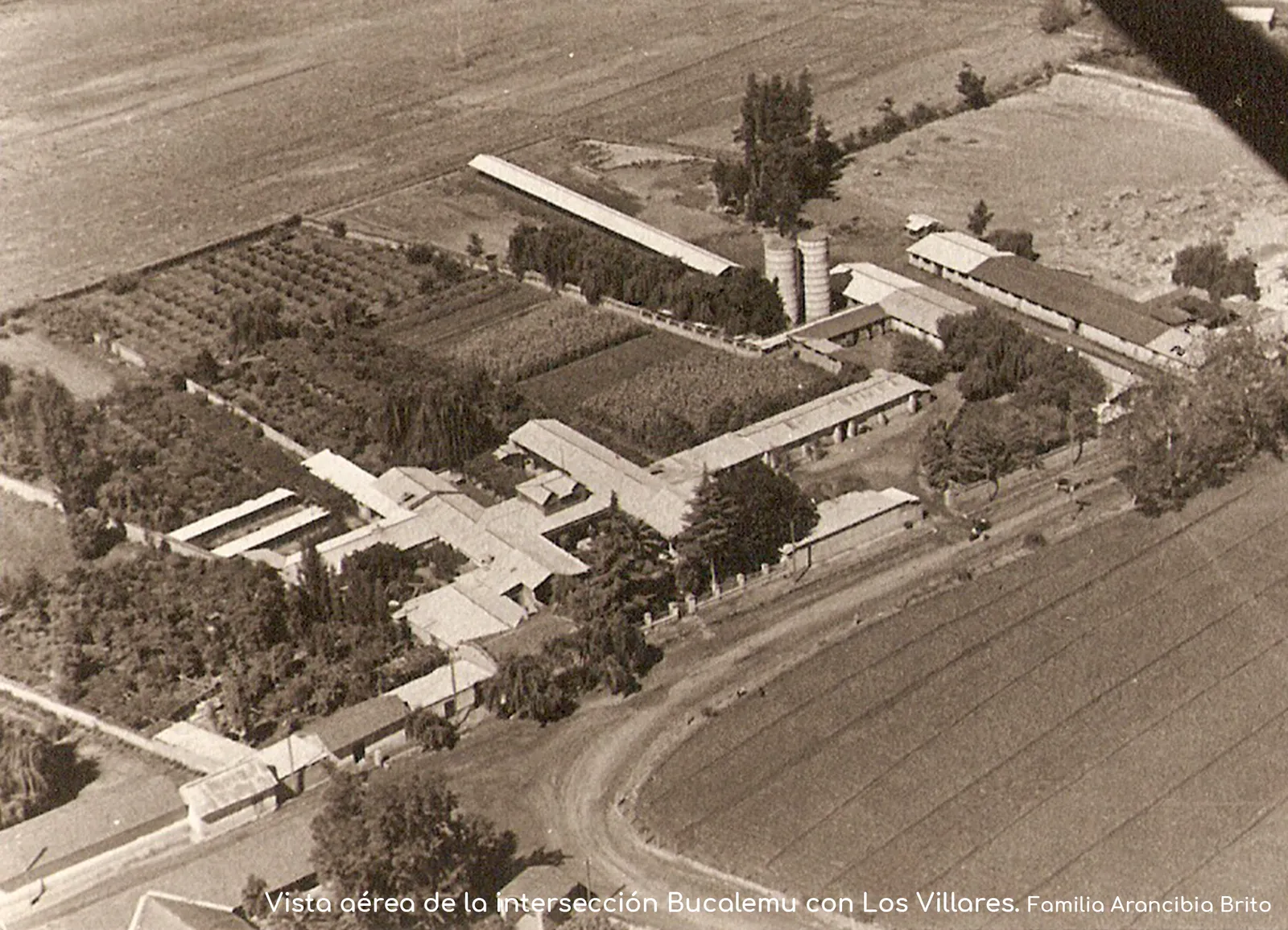 Cruce el Real de Bucalemu y Los Villares, 1950