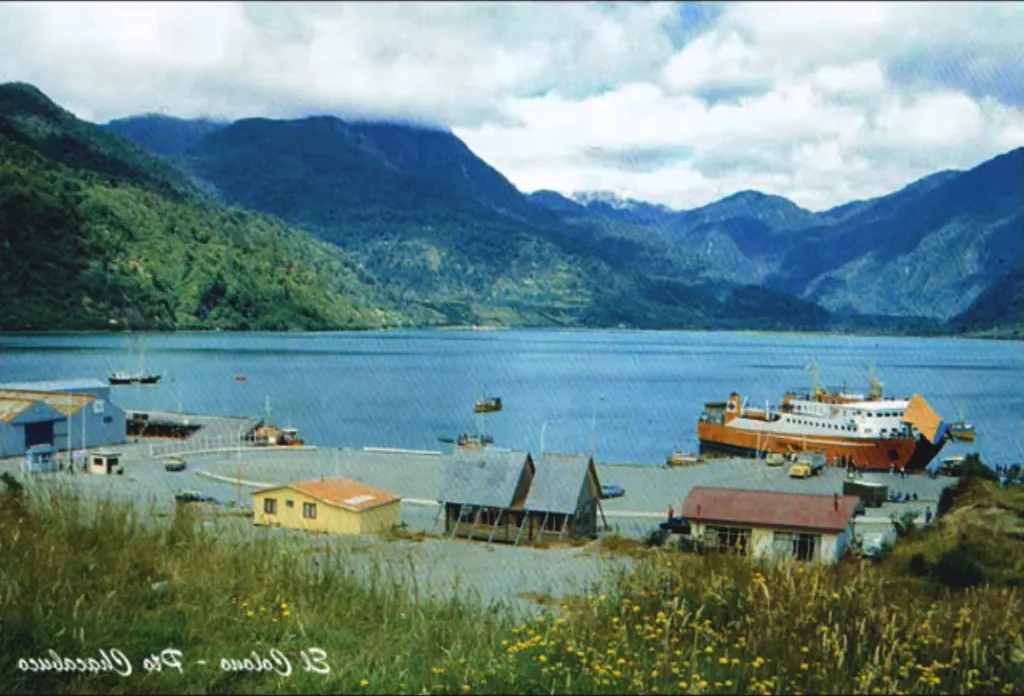 Puerto Chacabuco en 1988