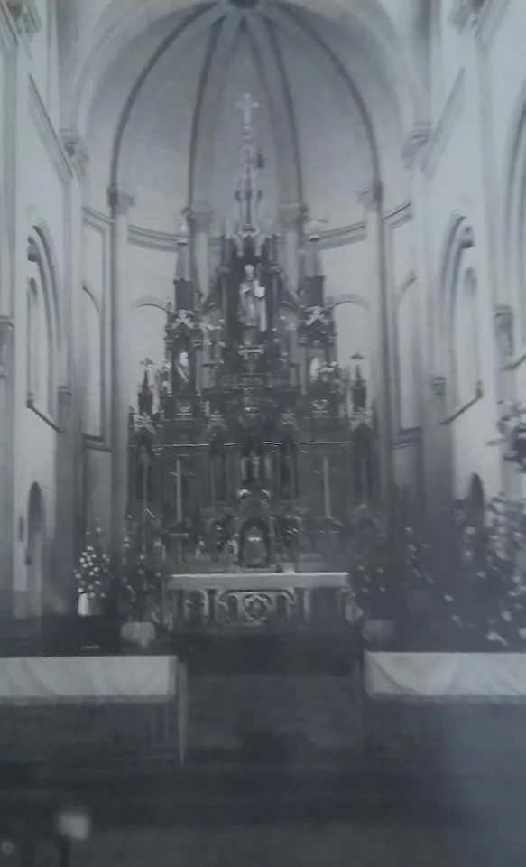 Iglesia San Alfonso de Cauquenes en 1920