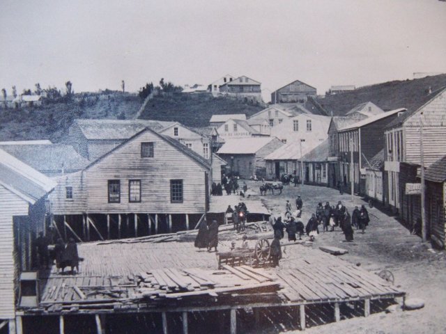 Muelle Chonchi en 1930
