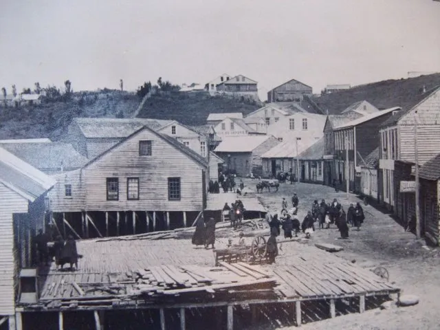 Muelle Chonchi en 1930