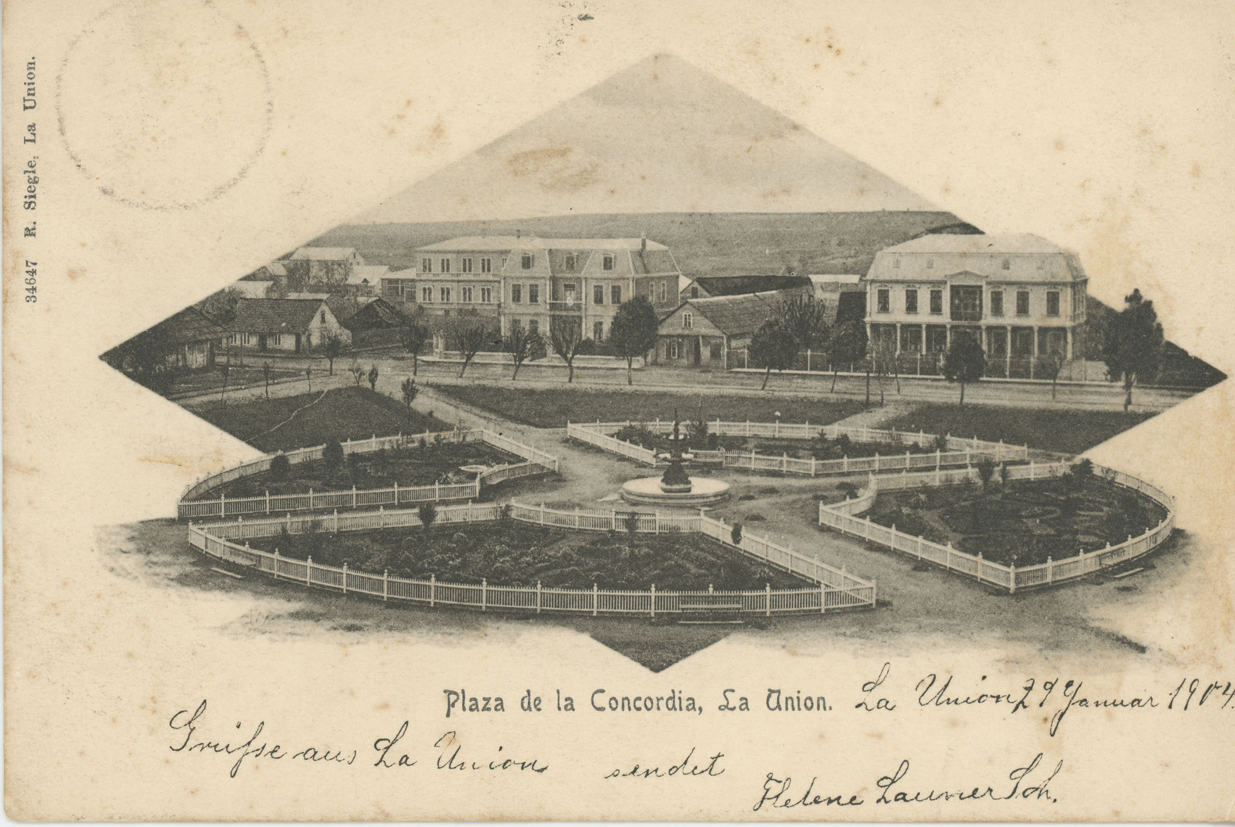 Plaza de la Concordia en 1904