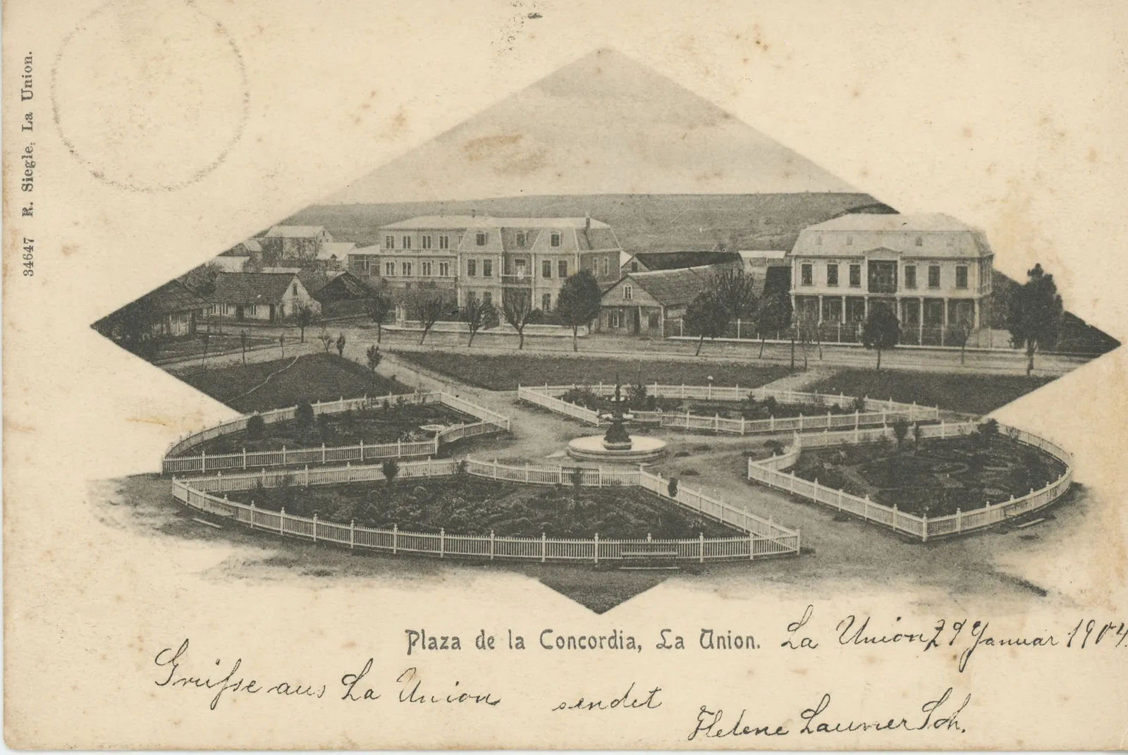 Plaza de la Concordia en 1904