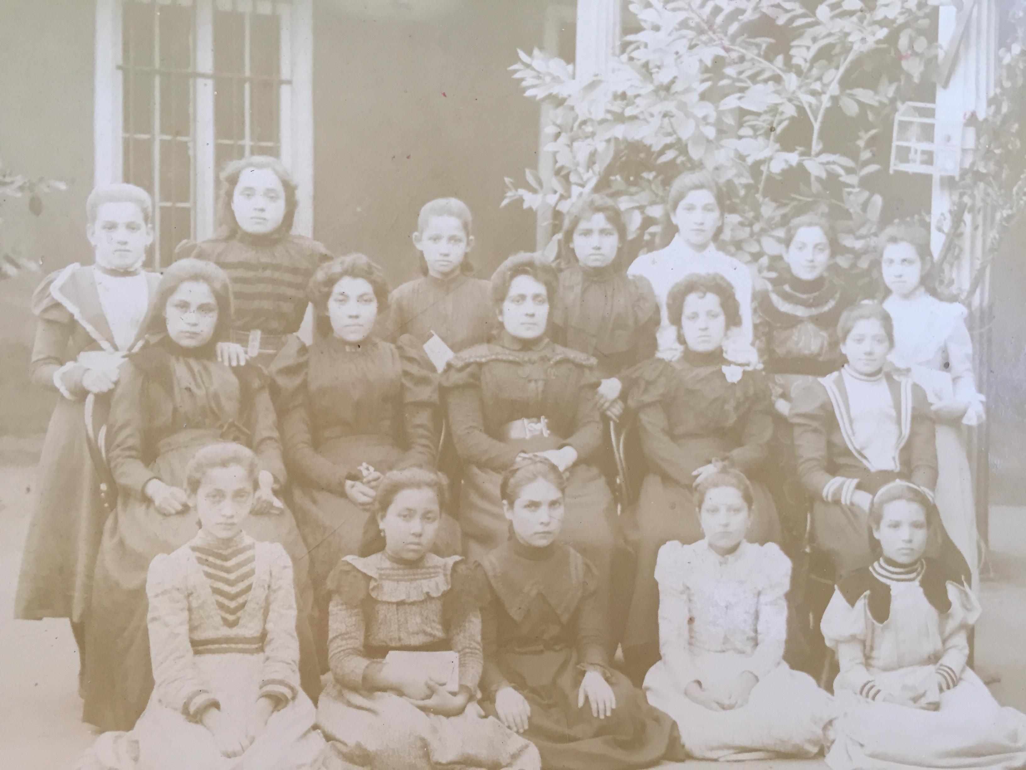 Colegio Inmaculada Concepción de Cauquenes en 1900