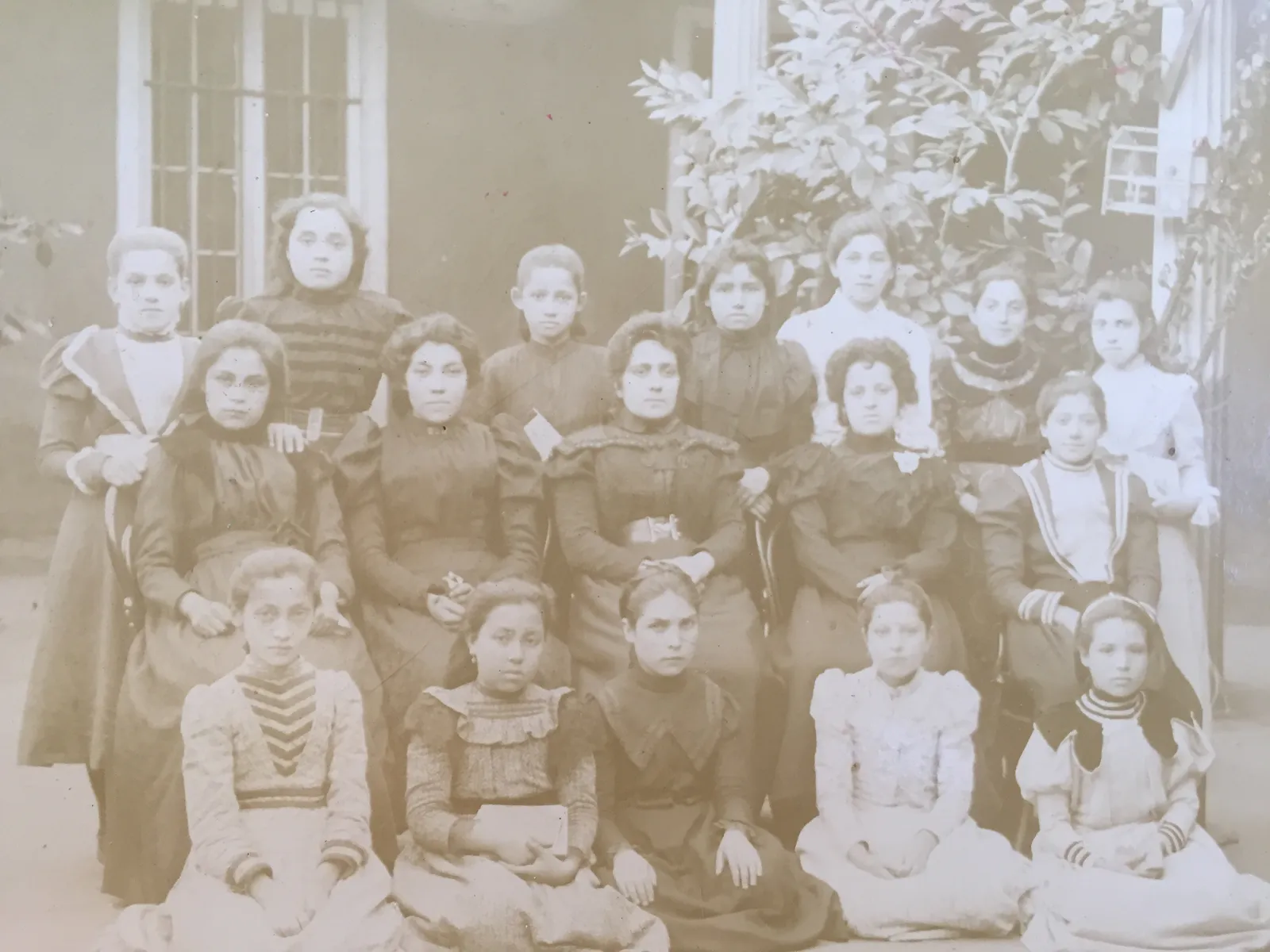 Colegio Inmaculada Concepción de Cauquenes en 1900