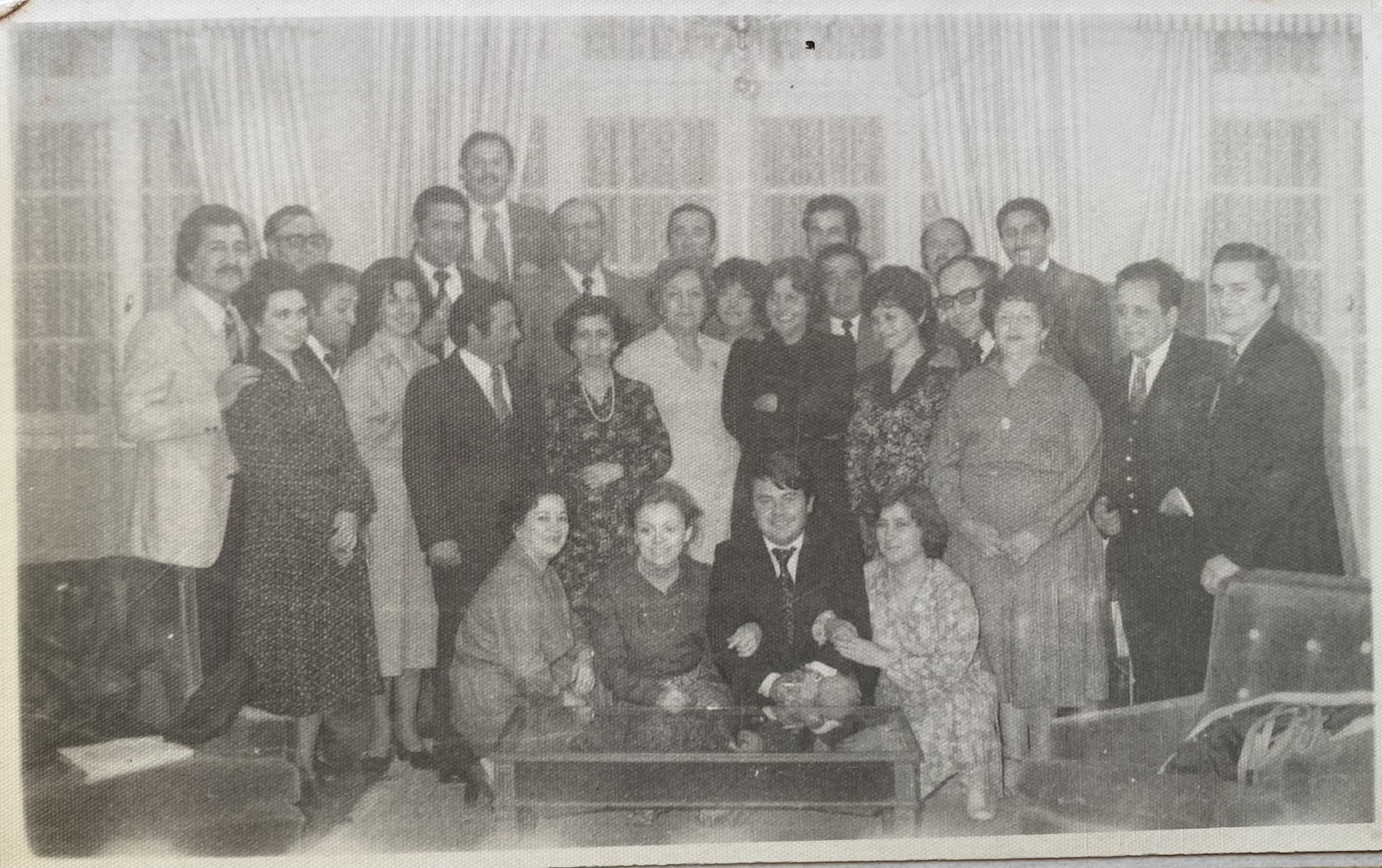 Cena en Club de Cauquenes, 1969
