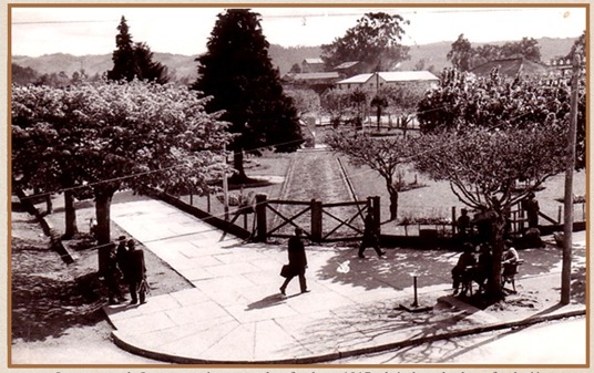 Plaza de Armas de Lanco, 1920
