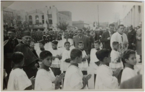 Ceremonia en Cauquenes, 1947