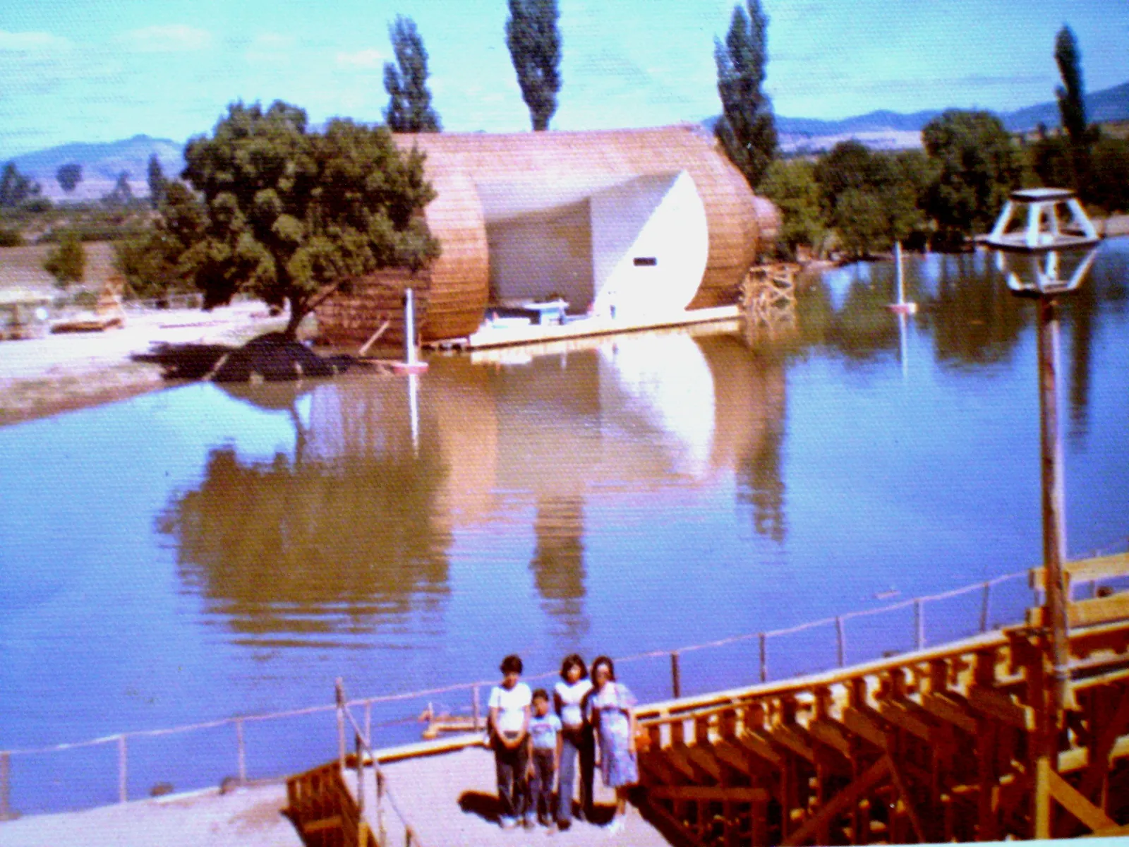Verano en el rio Cauquenes, 1978