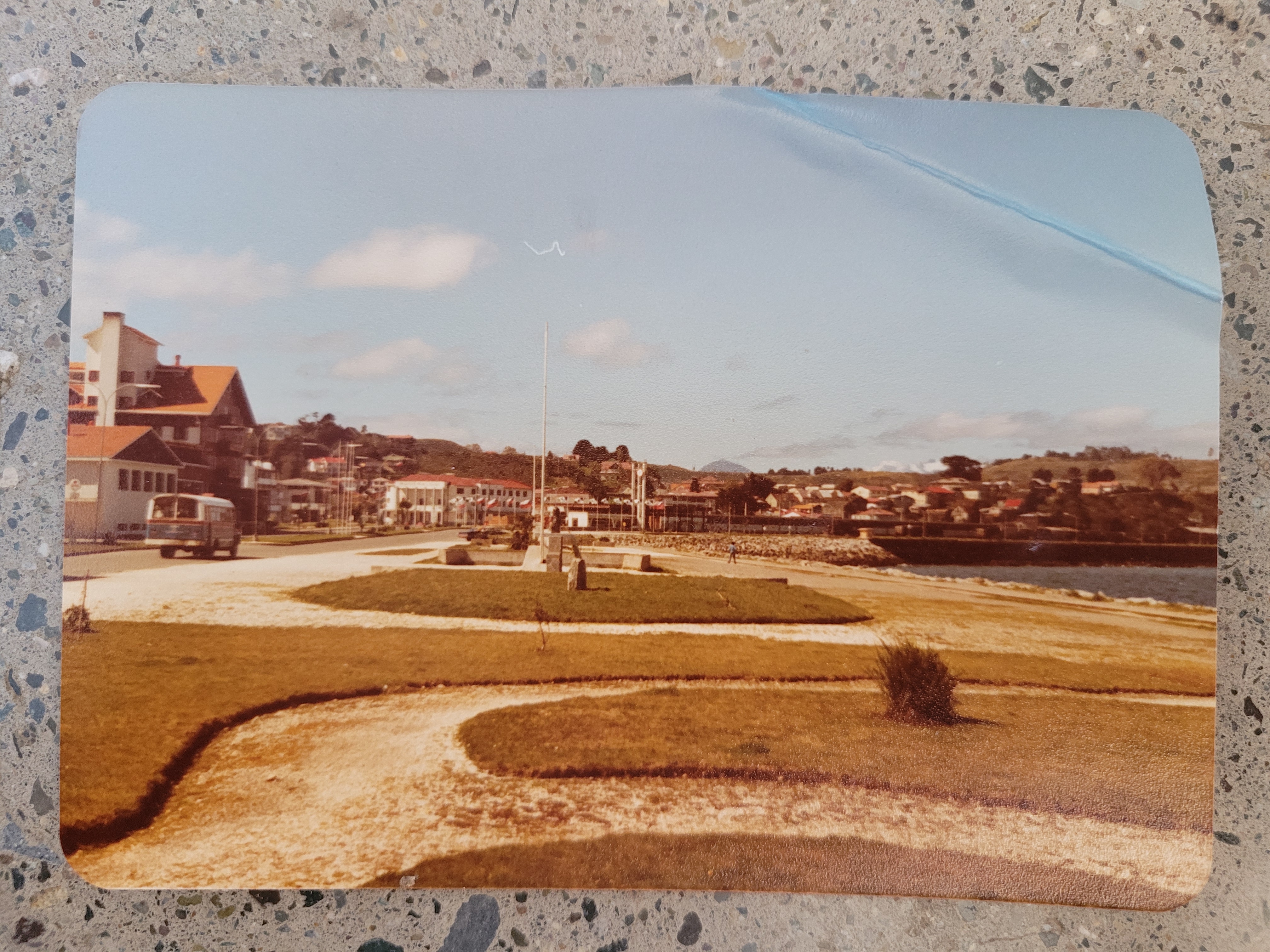 Costanera de Puerto Montt en 1970