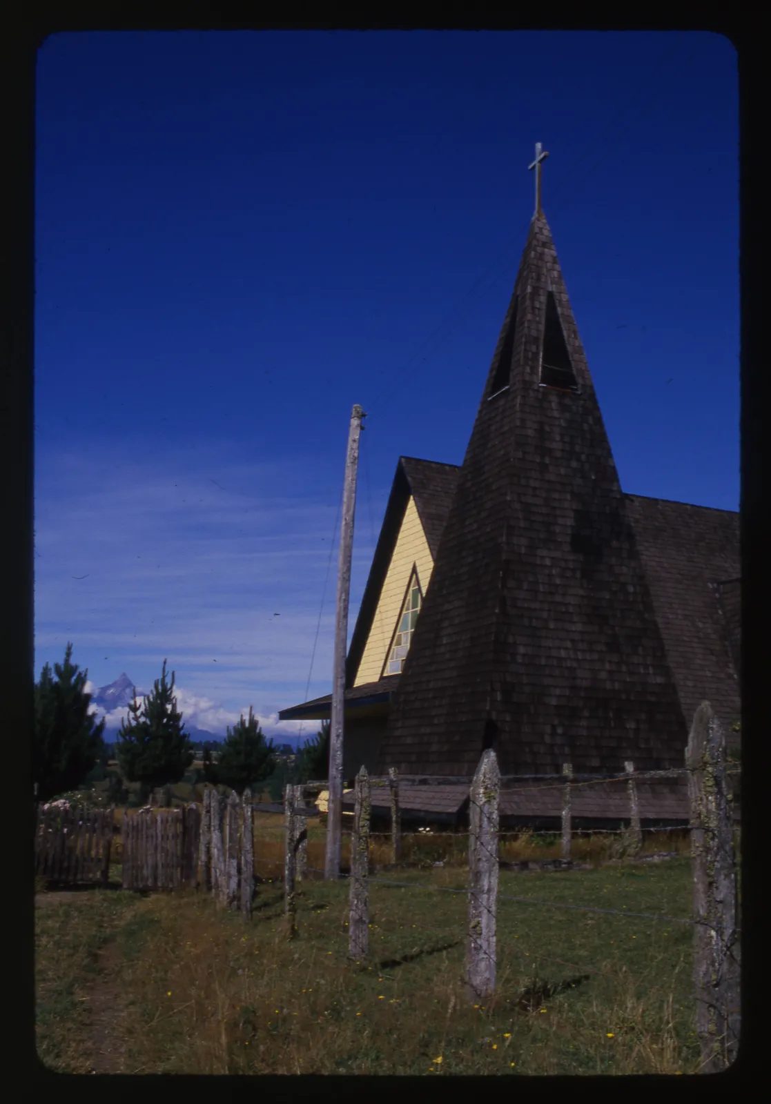 Iglesia de Las Lomas, región de Los Lagos