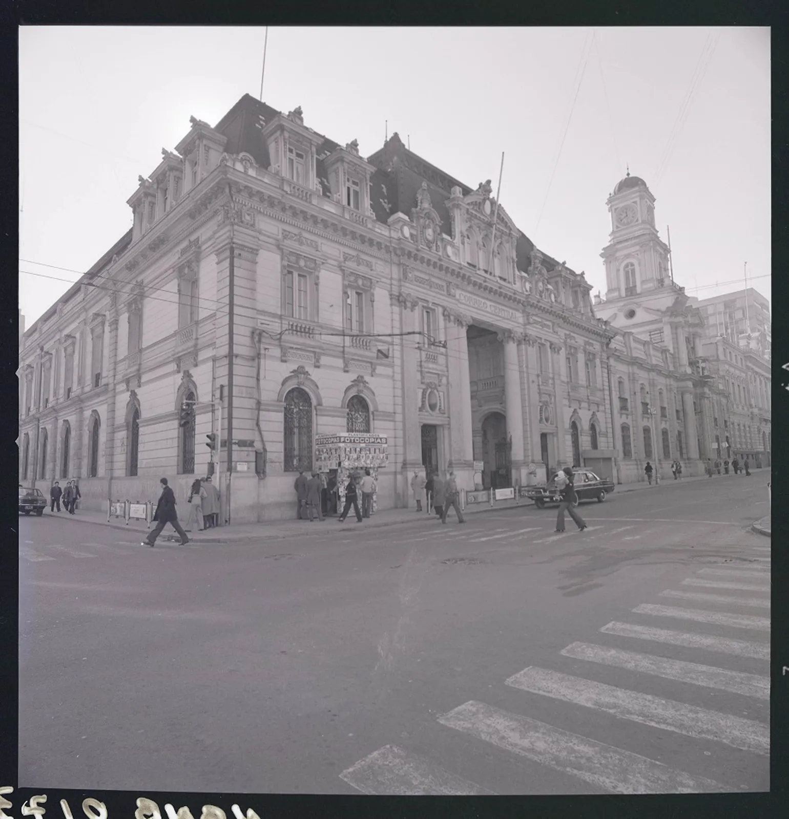Correo Central de Santiago, 1977