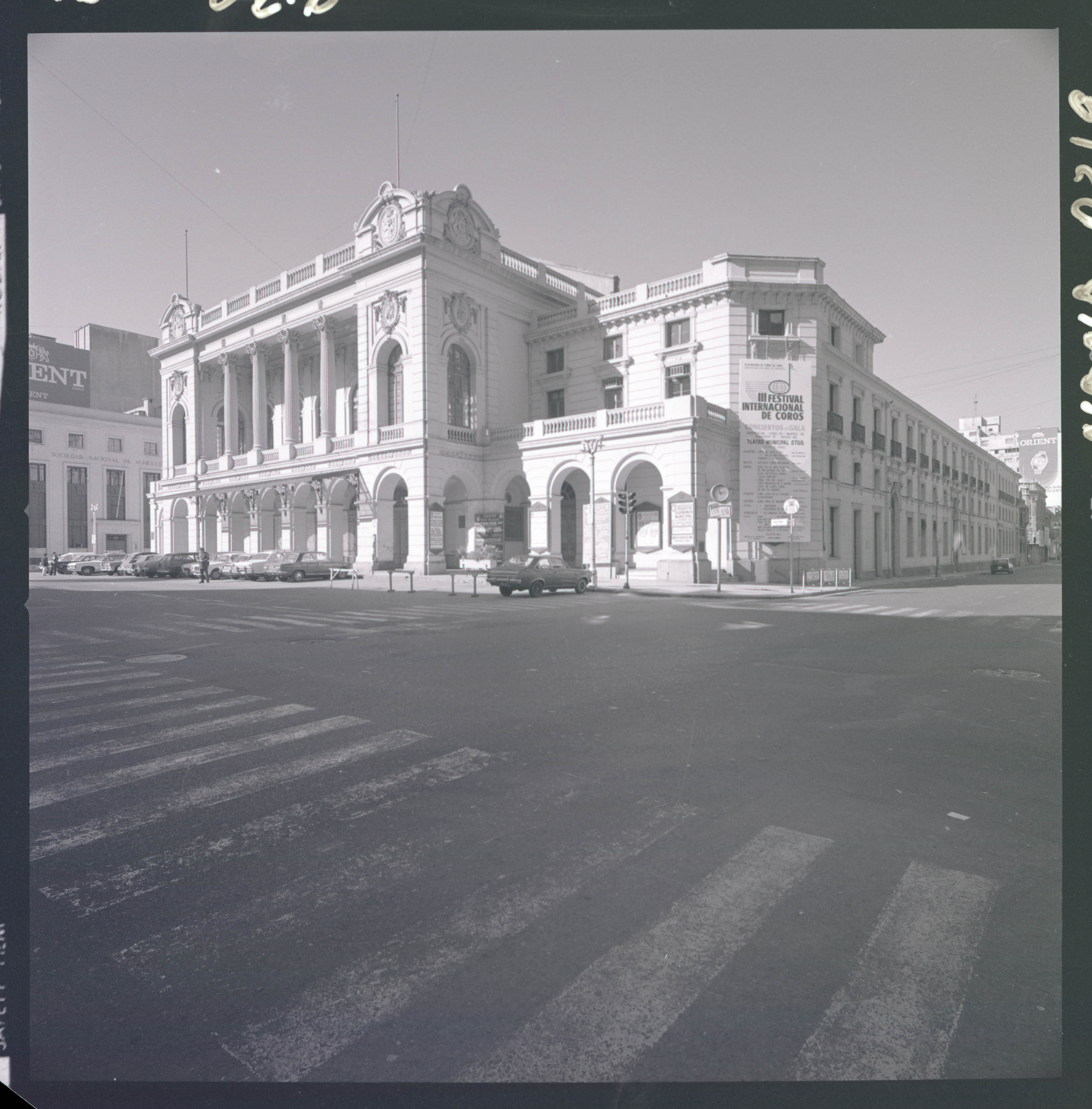 Teatro Municipal de Santiago, 1977