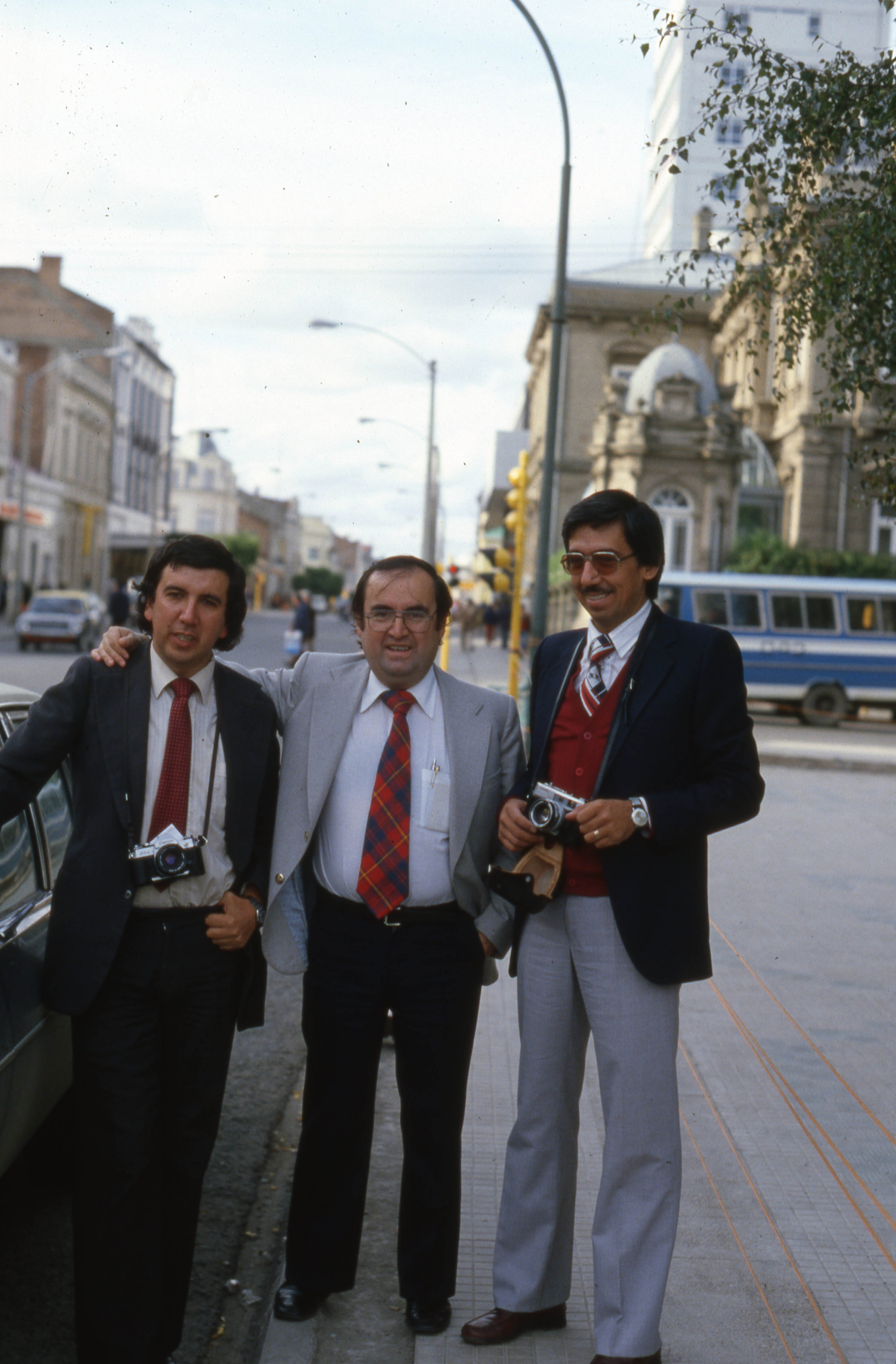 Hombres en Punta Arenas, ca. 1980