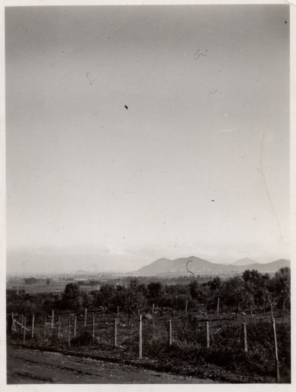 Santiago oriente desde La Reina, 1939
