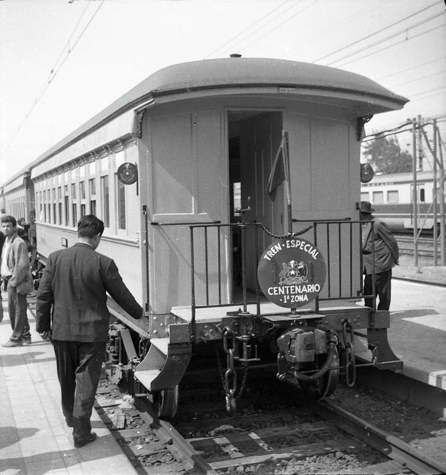 Centenario Ferrocarril Santiago Valparaíso, Llay Llay, 1963
