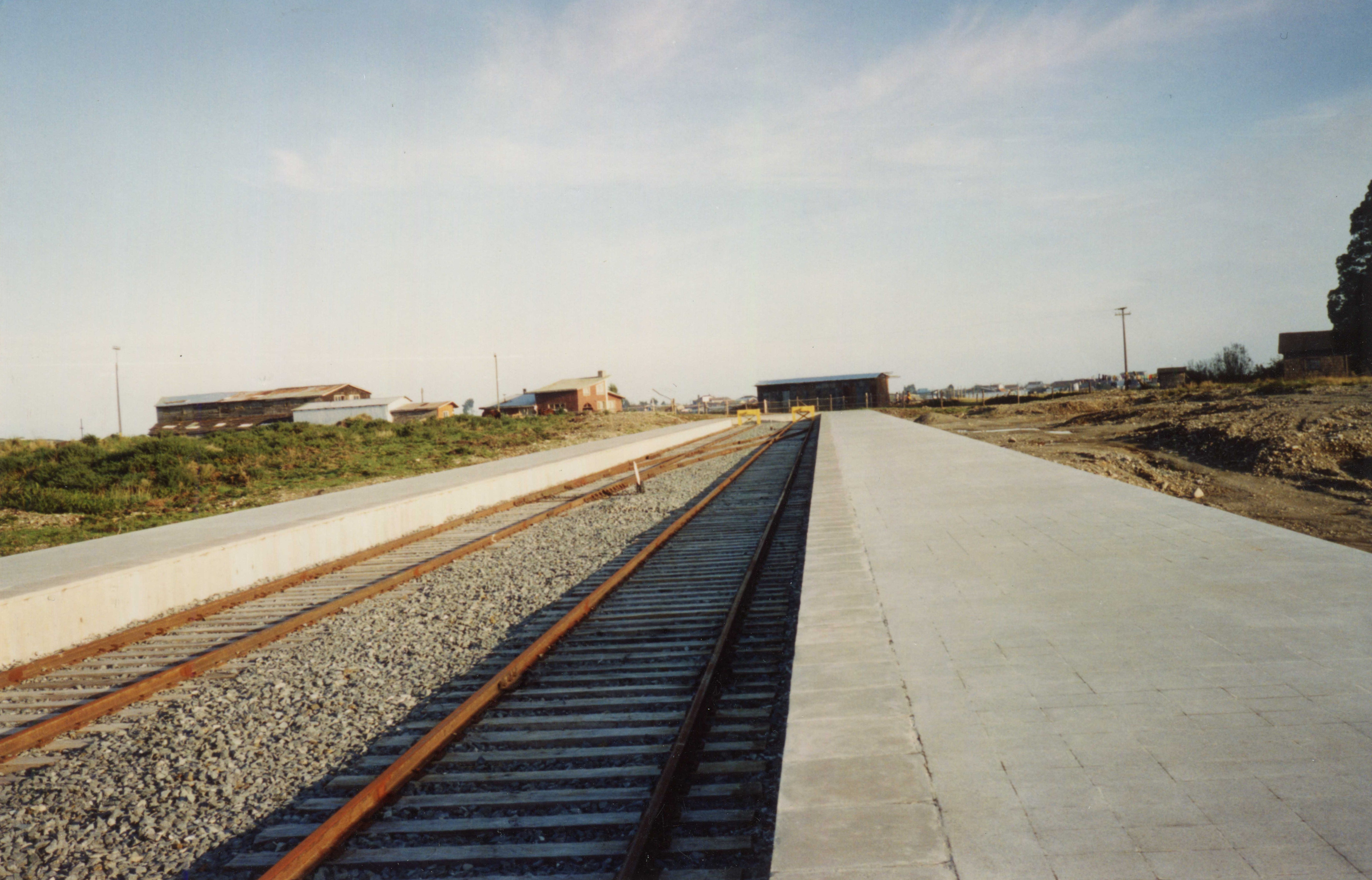 Obras Civiles Estación La Paloma, 1997
