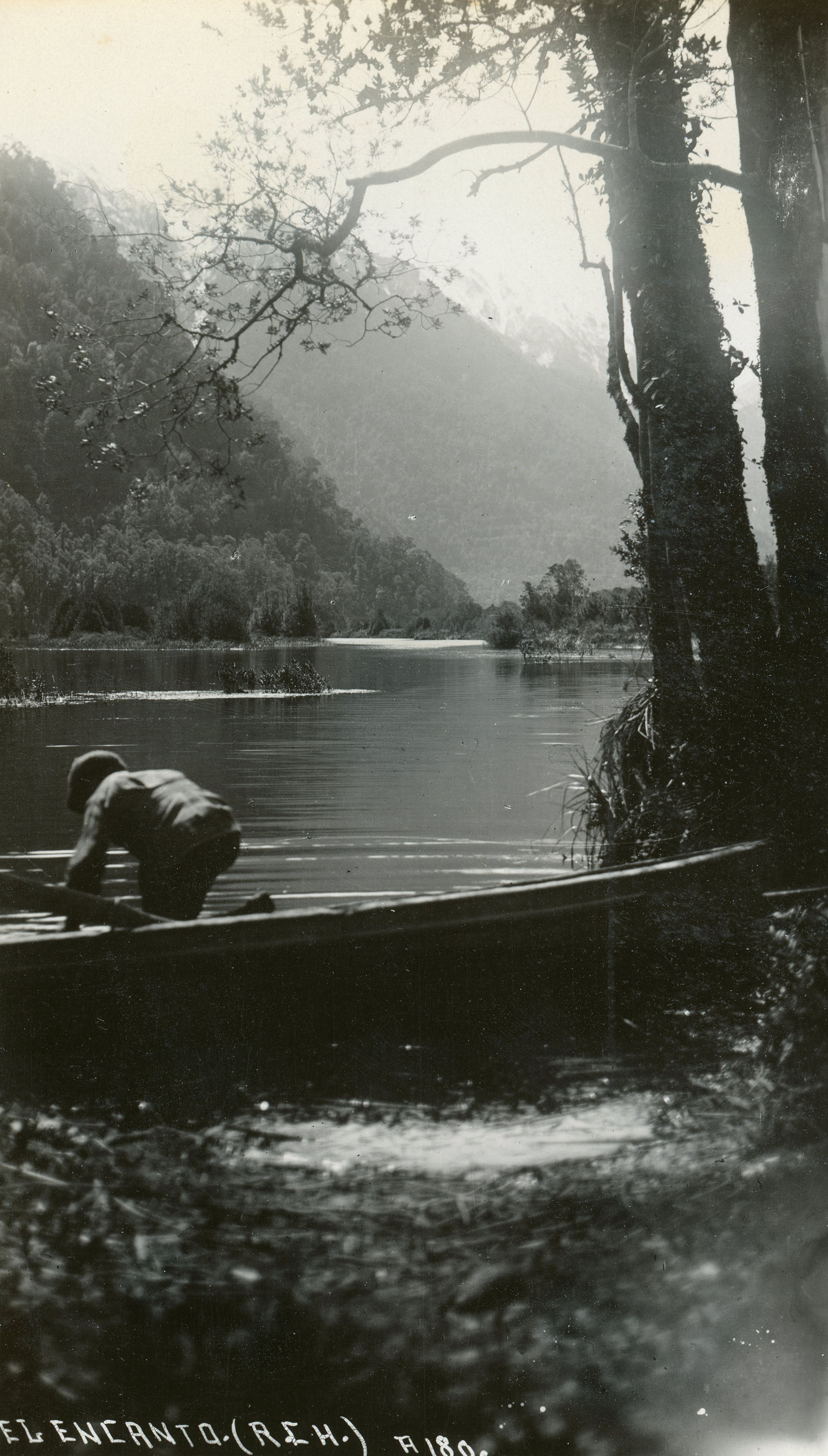 Laguna El Encanto, Peulla, ca. 1928
