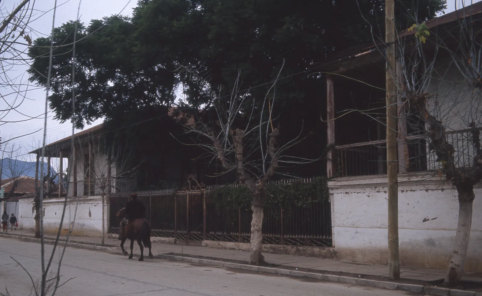 Calle en Catemu, 1983