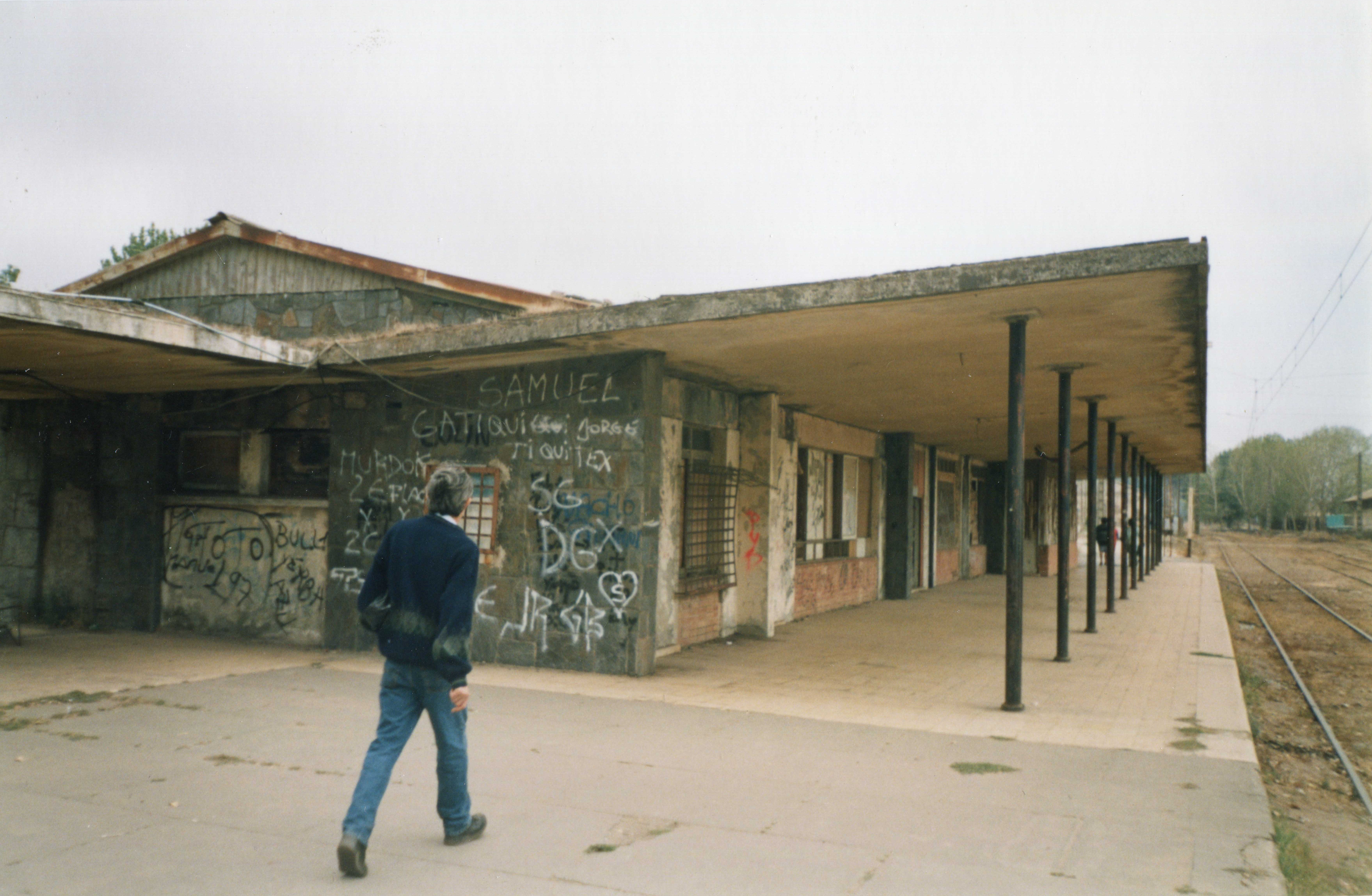 Estación de Trenes de Penco, 1990