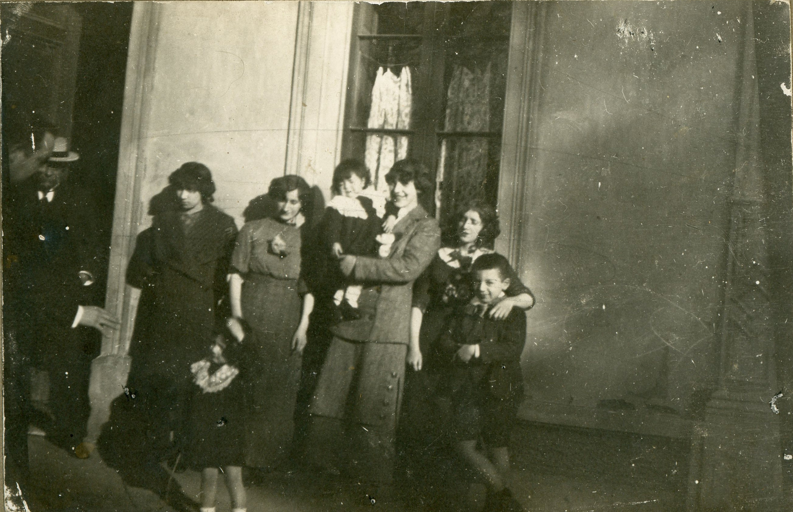 Familia en Santiago, Agosto, 1912