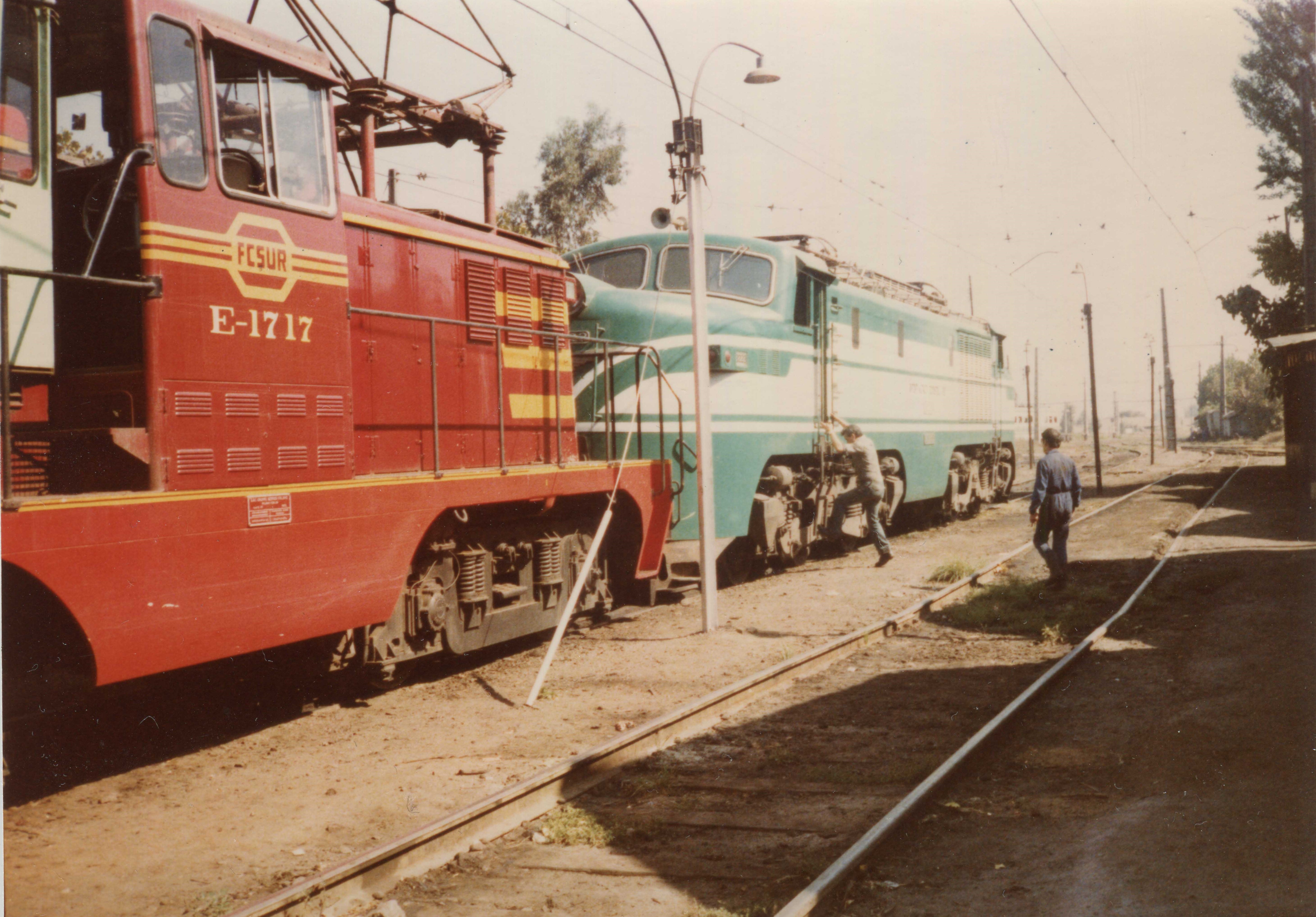 Maestranza San Eugenio, Santiago, Marzo de 1985