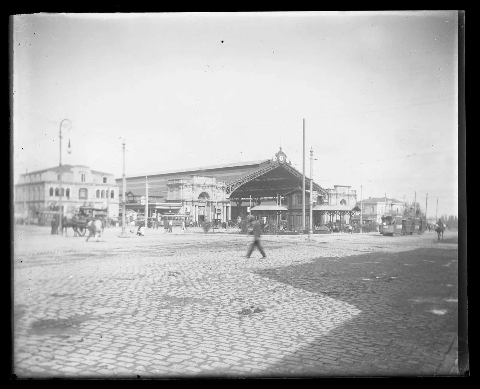 Estación Central de Santiago, ca. 1903
