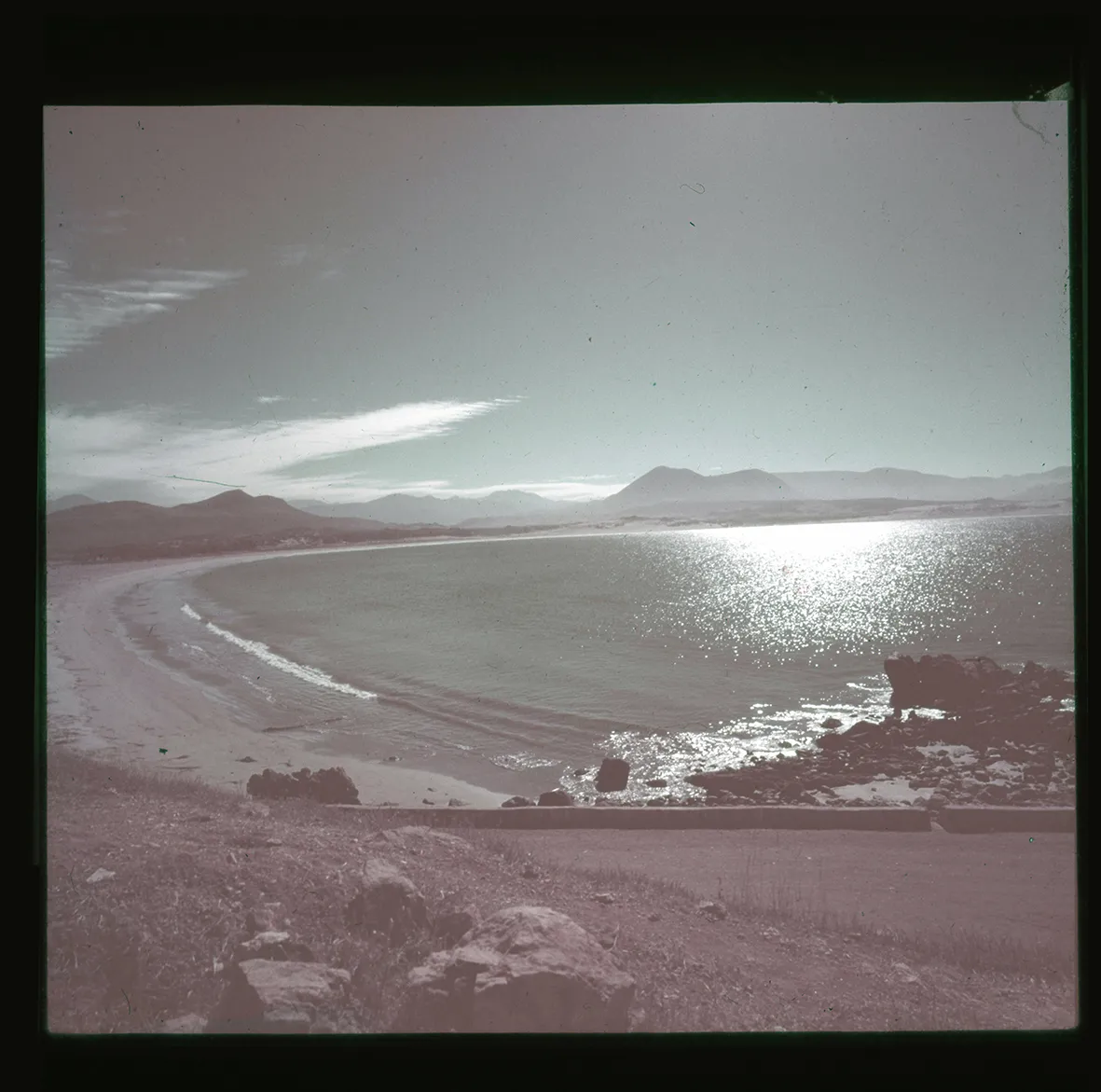 Bahía de Pichidangui, Región de Coquimbo, Chile, 1950 - 1965