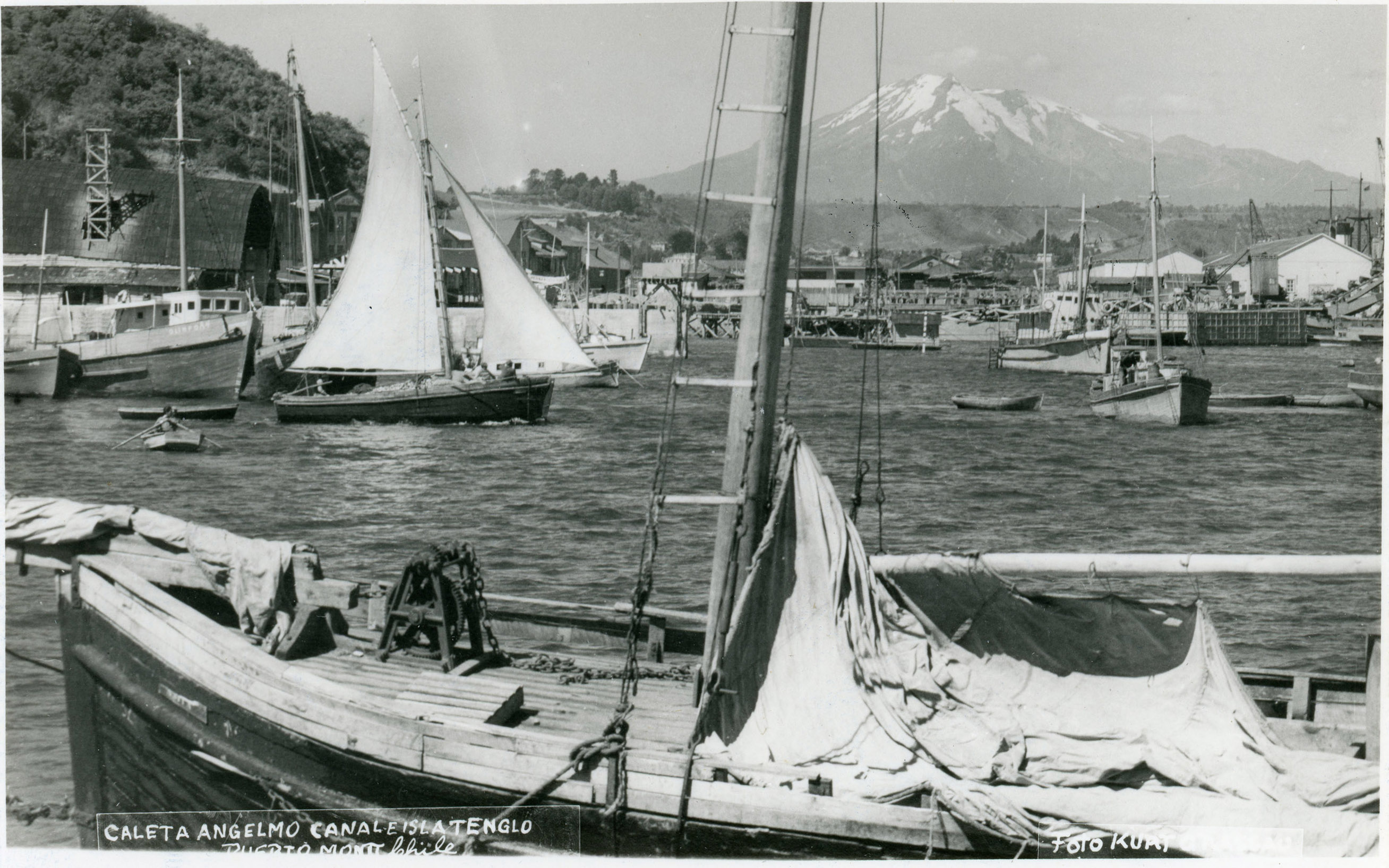 Angelmó y Canal de Tenglo, ca. 1950
